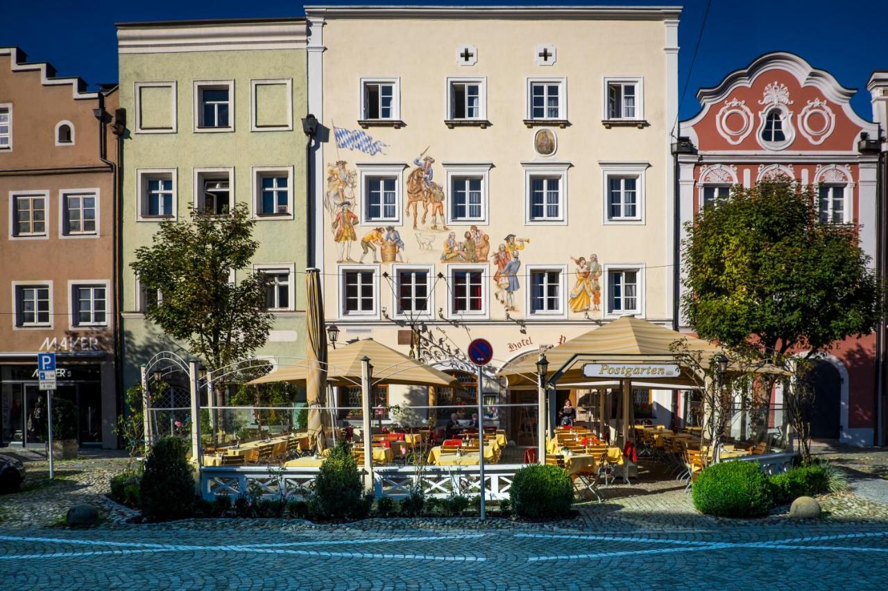 Hotel Post Burghausen Exterior foto
